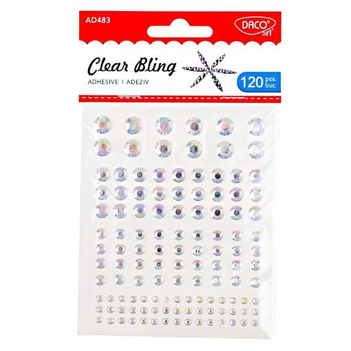 Picture of DACO CLEAR BLING 120 PIECES